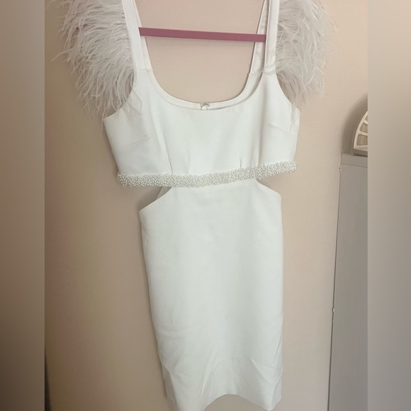 Taliah Embellished Cutout Mini Dress - Picture 3 of 5